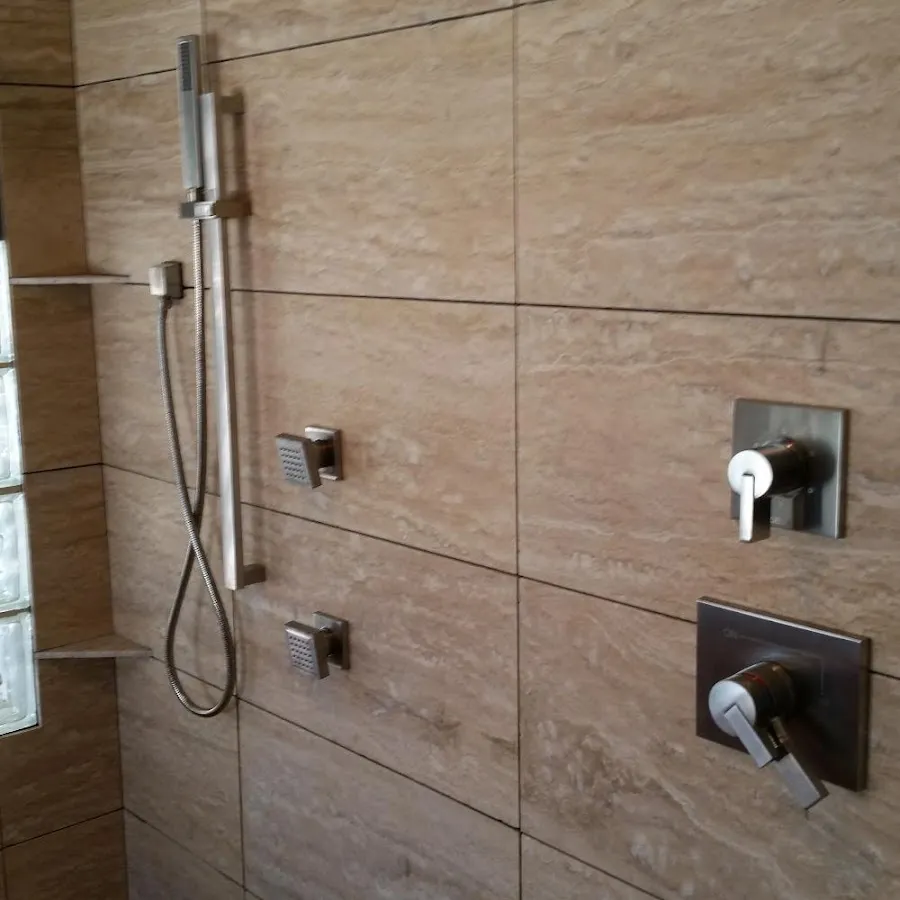 Shower fixture installation for Frozen Pipe Repair in Lower Makefield